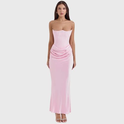 ASTRID | ELEGANT OFF-SHOULDER KORT KJOLE
