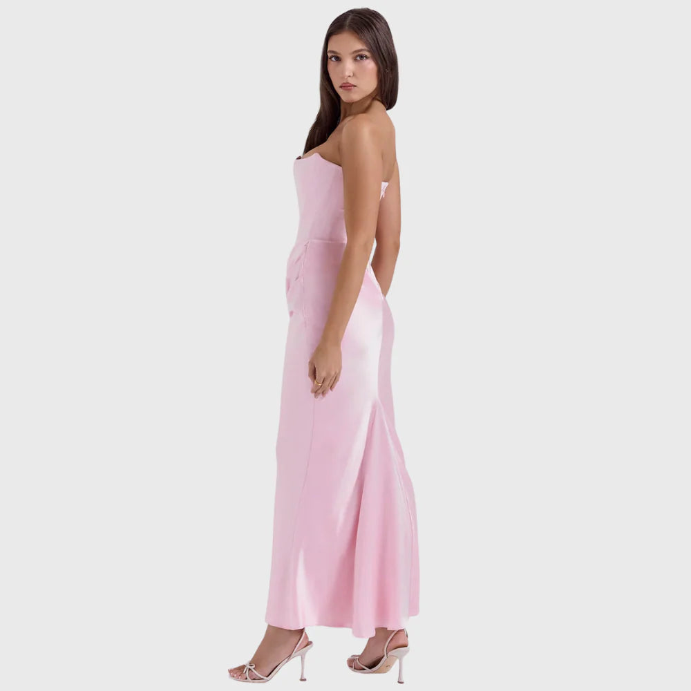 ASTRID | ELEGANT OFF-SHOULDER KORT KJOLE